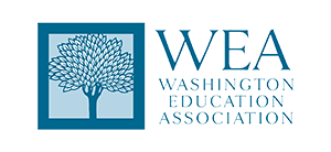 Washington Education Association Logo.